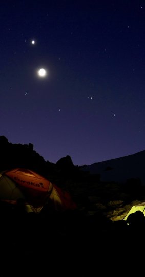 bivouac nuit